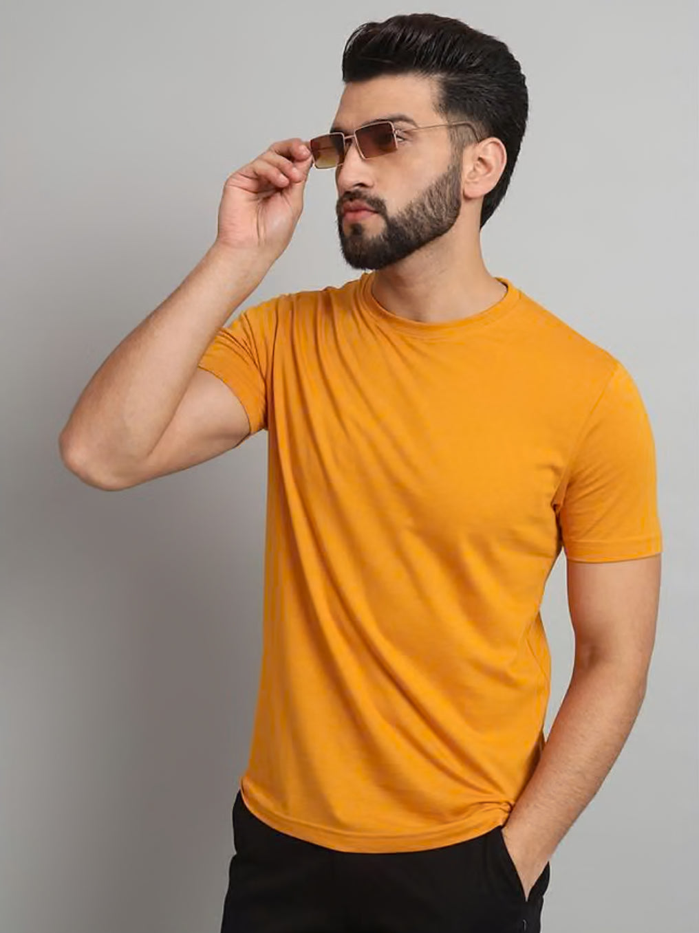 Barrkas Heavyweight Plain Regular Fit T-Shirt