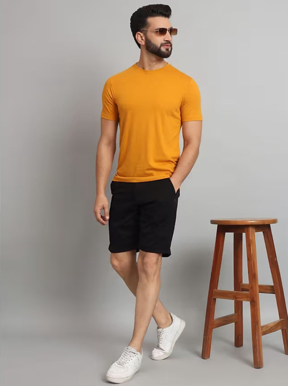 Barrkas Heavyweight Plain Regular Fit T-Shirt