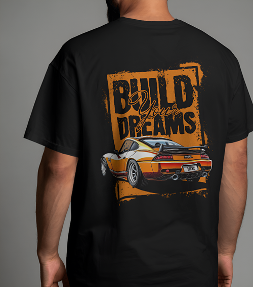 Built your Dreams | Cars Regular fit T shirt