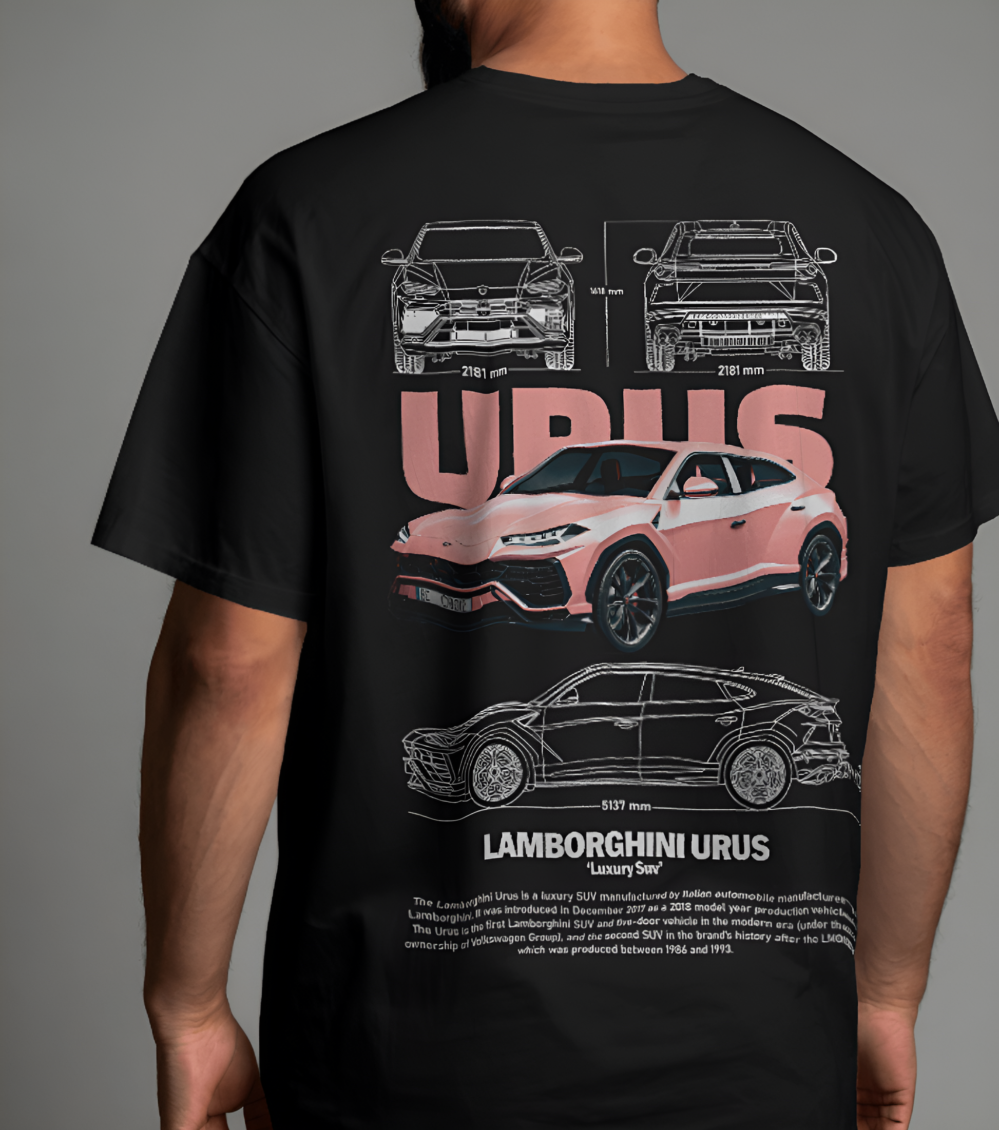 Lamborghini Urus | Regular Fit T shirt