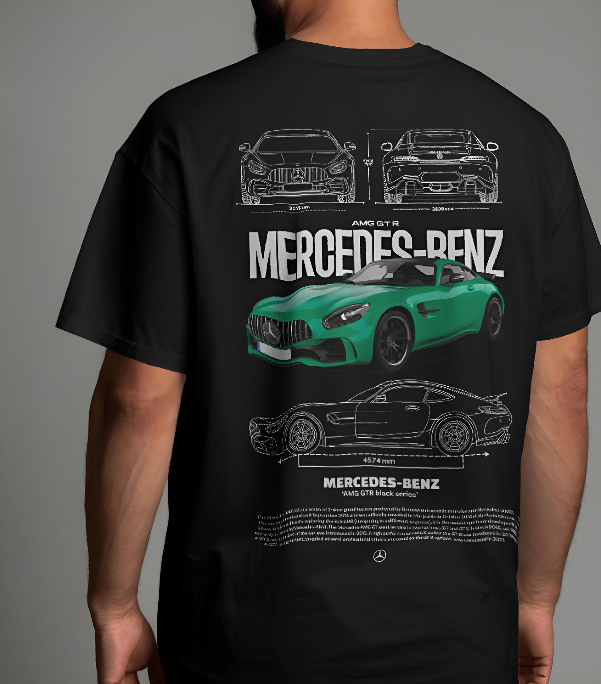 Mercedes AMG(Green) | Regular Fit T shirt