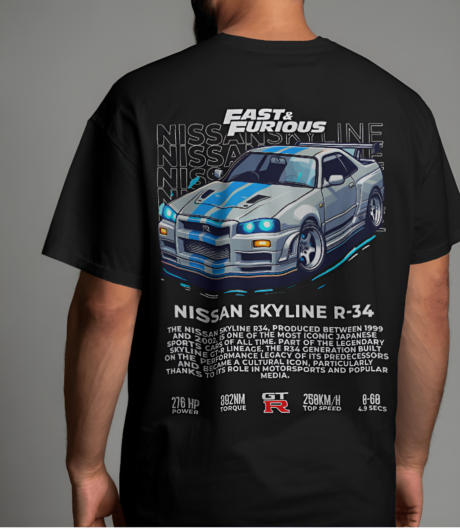 Nissan Skyline R-34 | Regular Fit T shirt