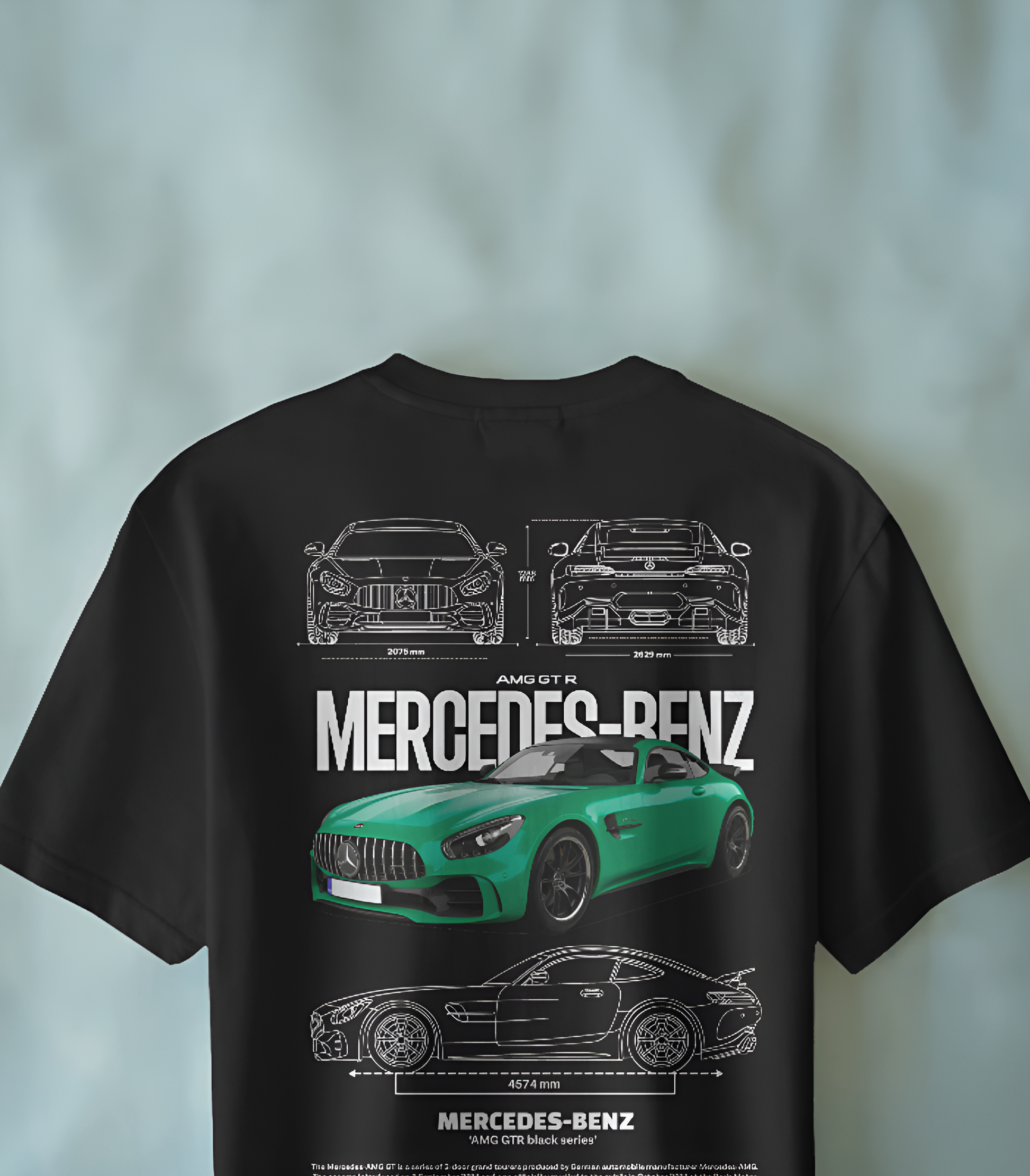 Mercedes AMG(Green) | Regular Fit T shirt