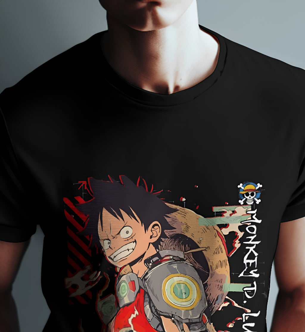 One Piece Luffy Gear Anime T-Shirt – Premium Graphic Tee for Men & Women | BARRKAS