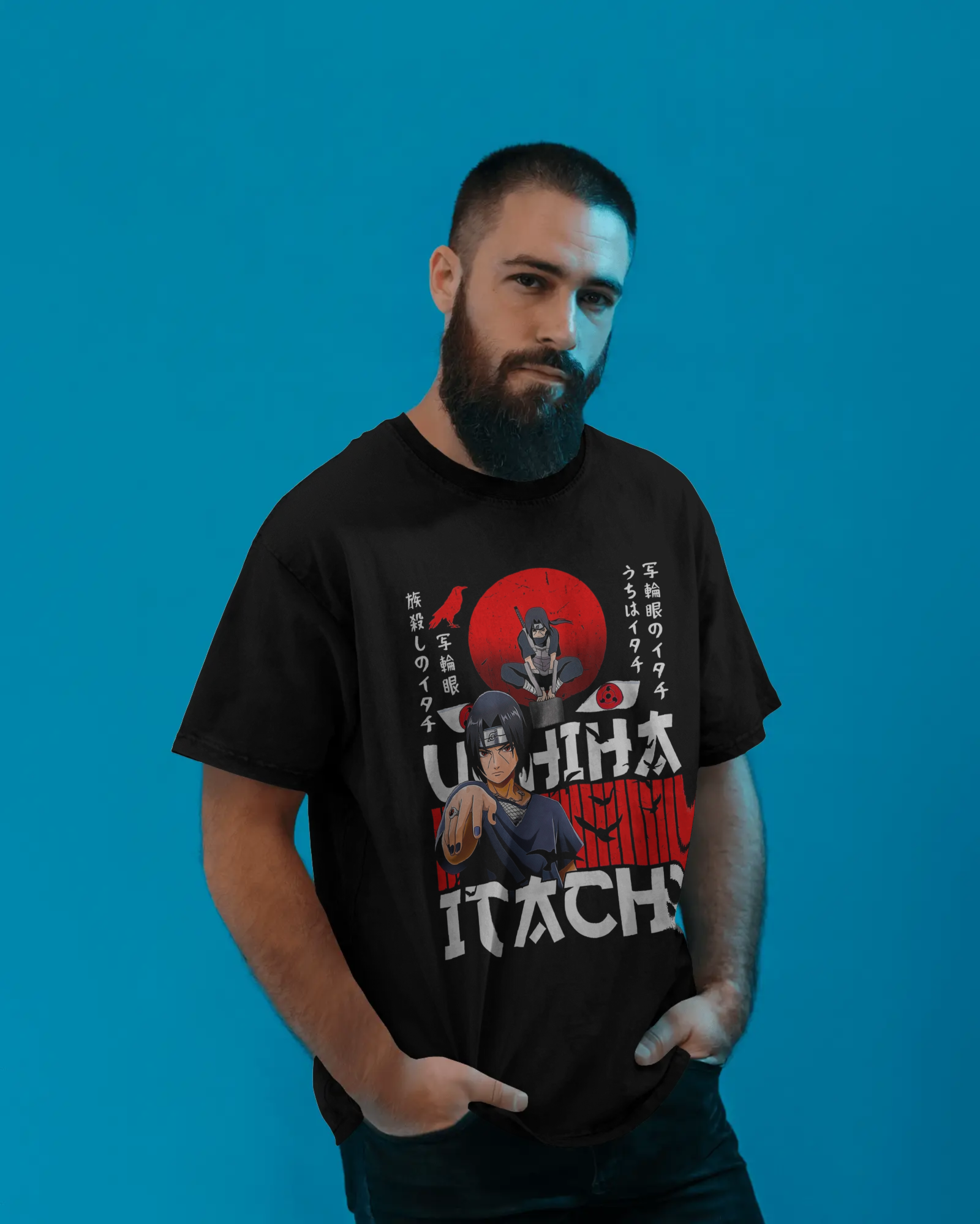 BARRKAS Oversized Graphic Tee – Anime Series