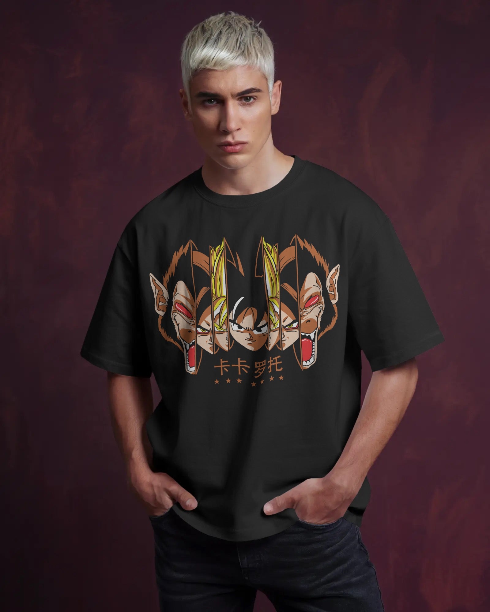 BARRKAS Oversized Graphic Tee – Anime Series