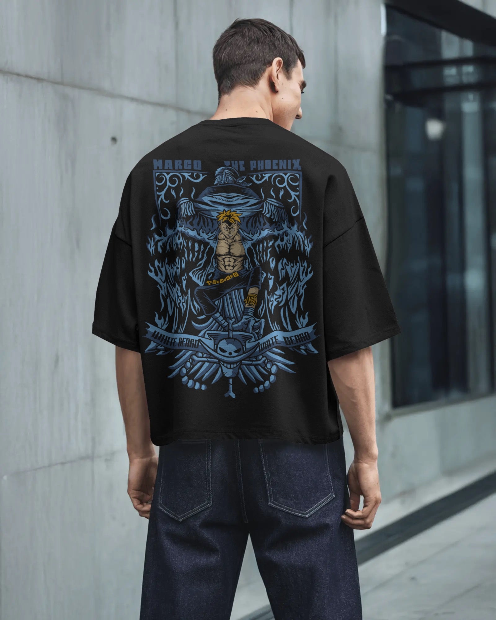 BARRKAS Oversized Graphic Tee – Anime Series